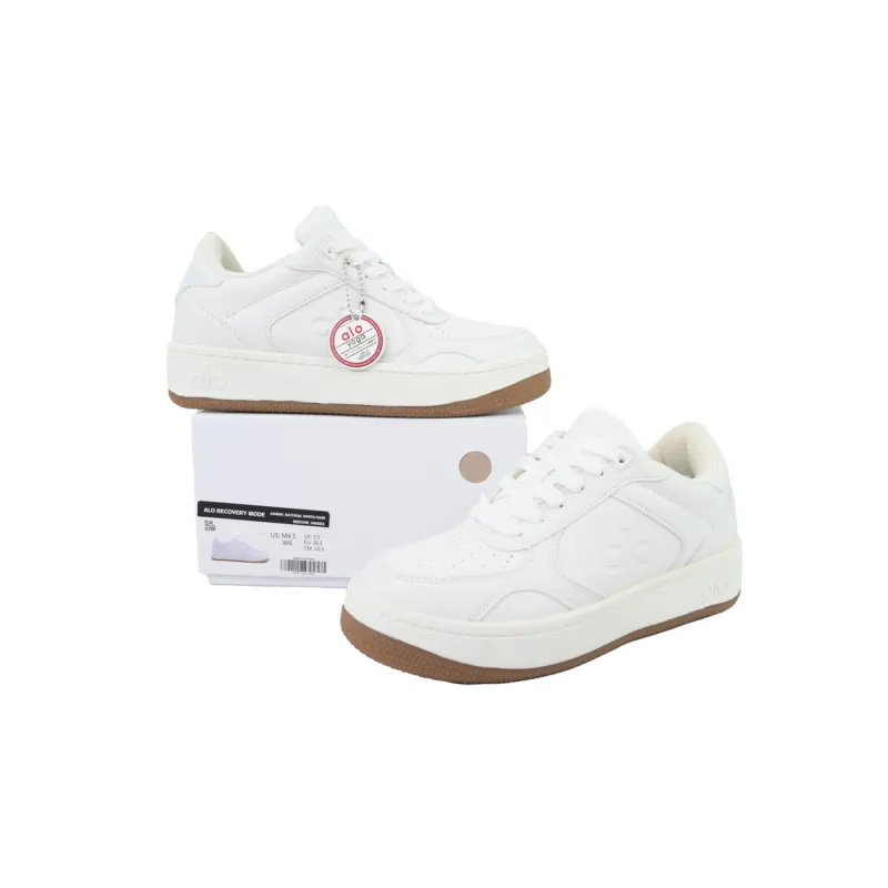 Alo Recovery Mode Sneaker White/Gum A0685U