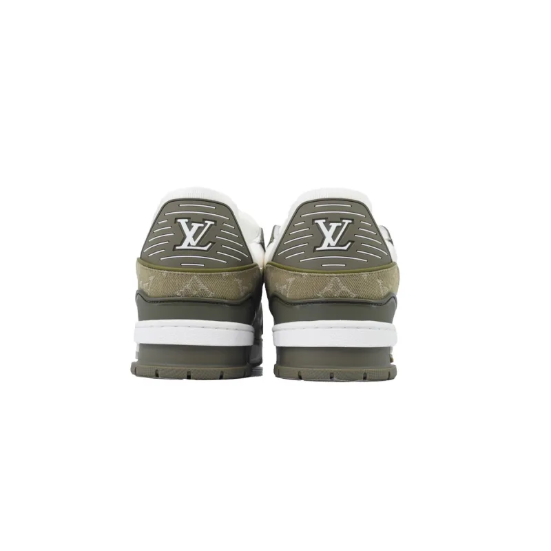 copy of Louis Vuitton Trainer Sneaker Military Green Cowboy 1AIKN8