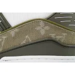 copy of Louis Vuitton Trainer Sneaker Military Green Cowboy 1AIKN8