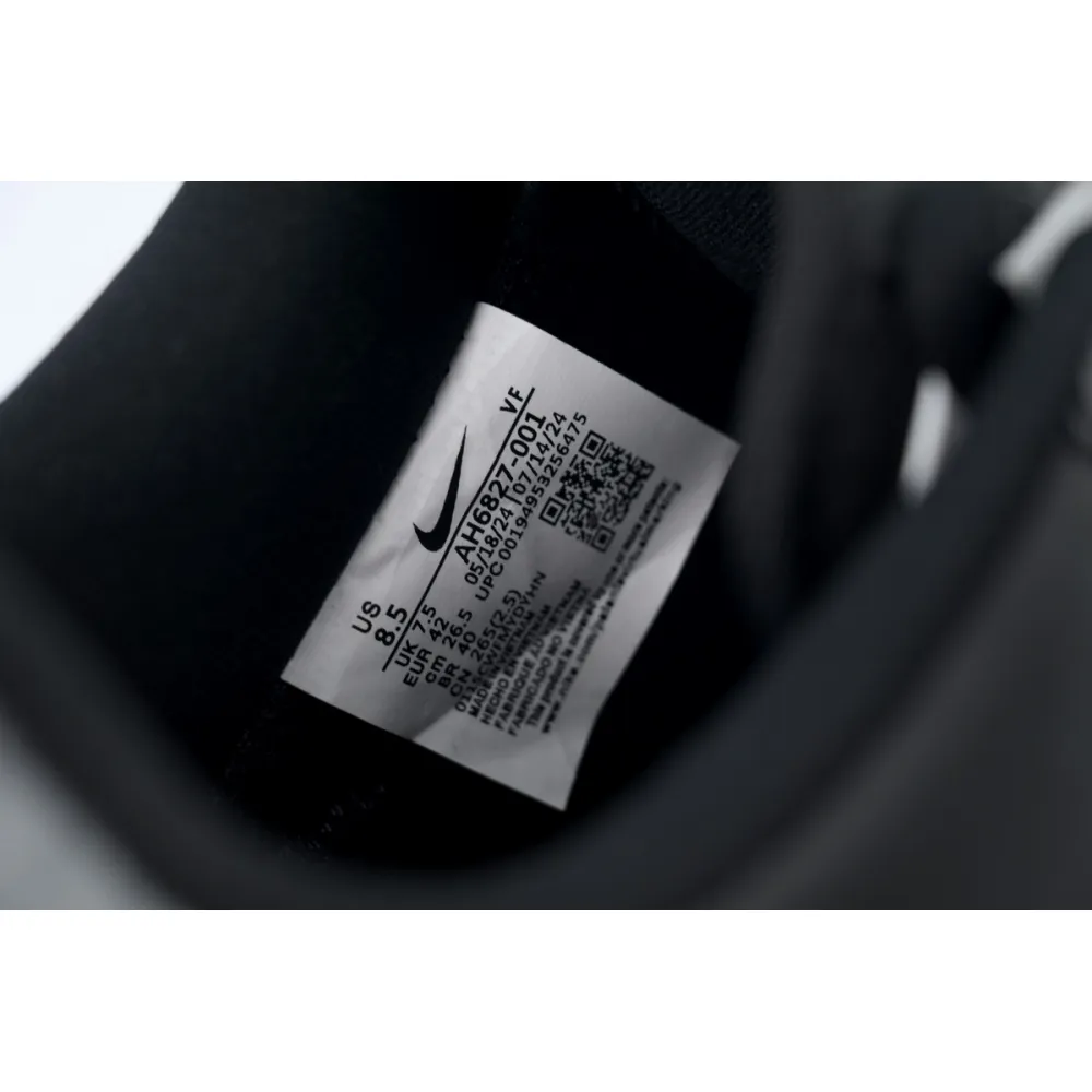 LJR Batch Nike Air Force 1 07 SE Premium Black Silver AH-6827-001