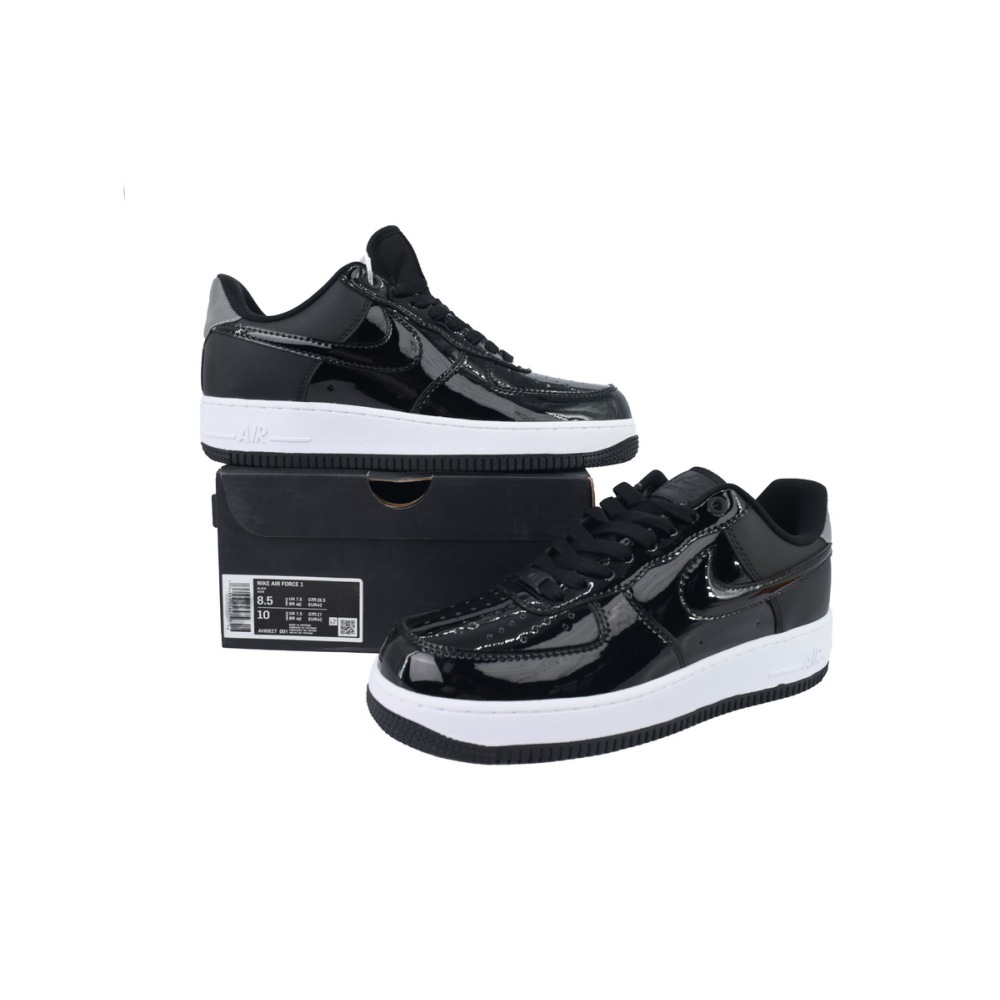 LJR Batch Nike Air Force 1 07 SE Premium Black Silver AH-6827-001