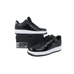 LJR Batch Nike Air Force 1 07 SE Premium Black Silver AH-6827-001