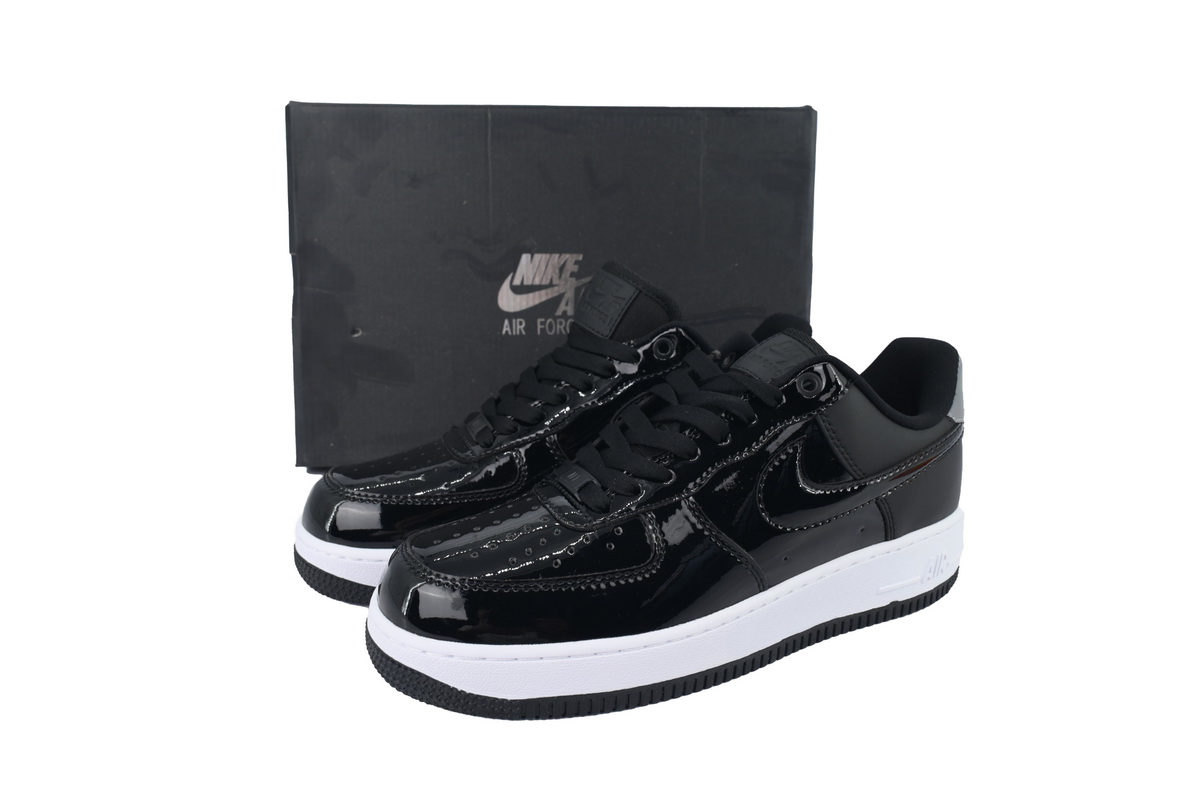 LJR Batch Nike Air Force 1 07 SE Premium Black Silver AH-6827-001