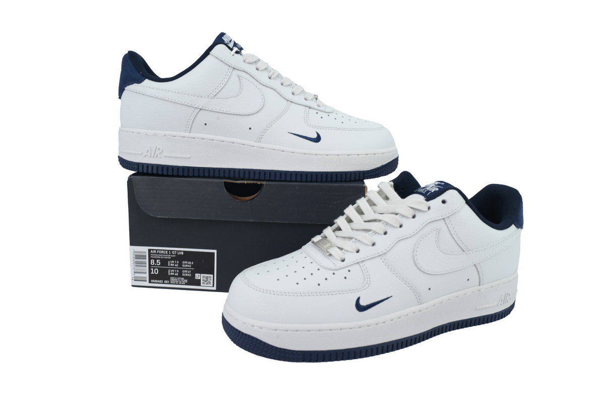 LJR Batch Nike Air Force 1 '07 LV8 'Mini Swoosh Pack - Photon Dust Obsidian' HM9483-001