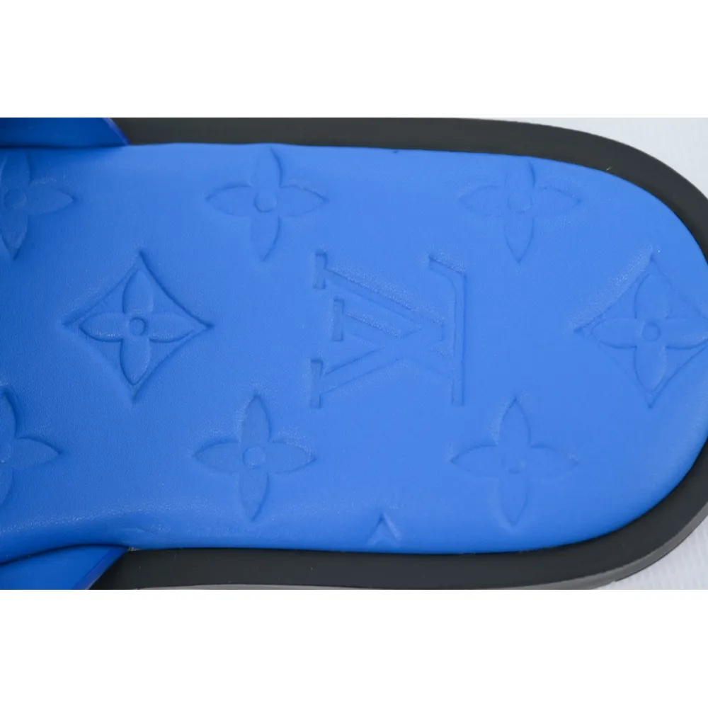 LOUIS VUITTON Oasis Blue Leather Surface