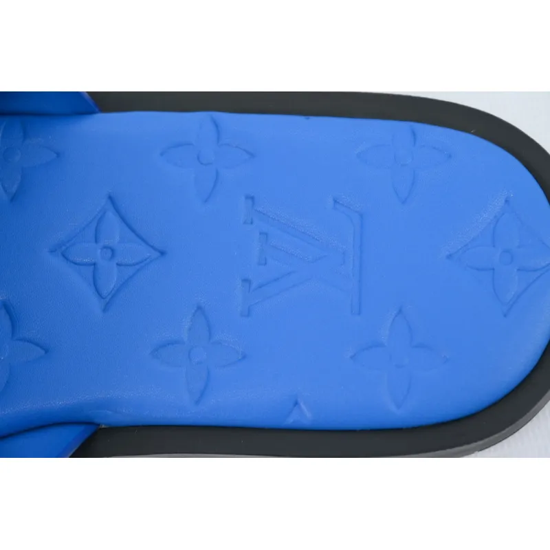 LOUIS VUITTON Oasis Blue Leather Surface