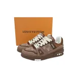 Louis Vuitton Trainer Sneaker Brown Cowboy 1AHT18