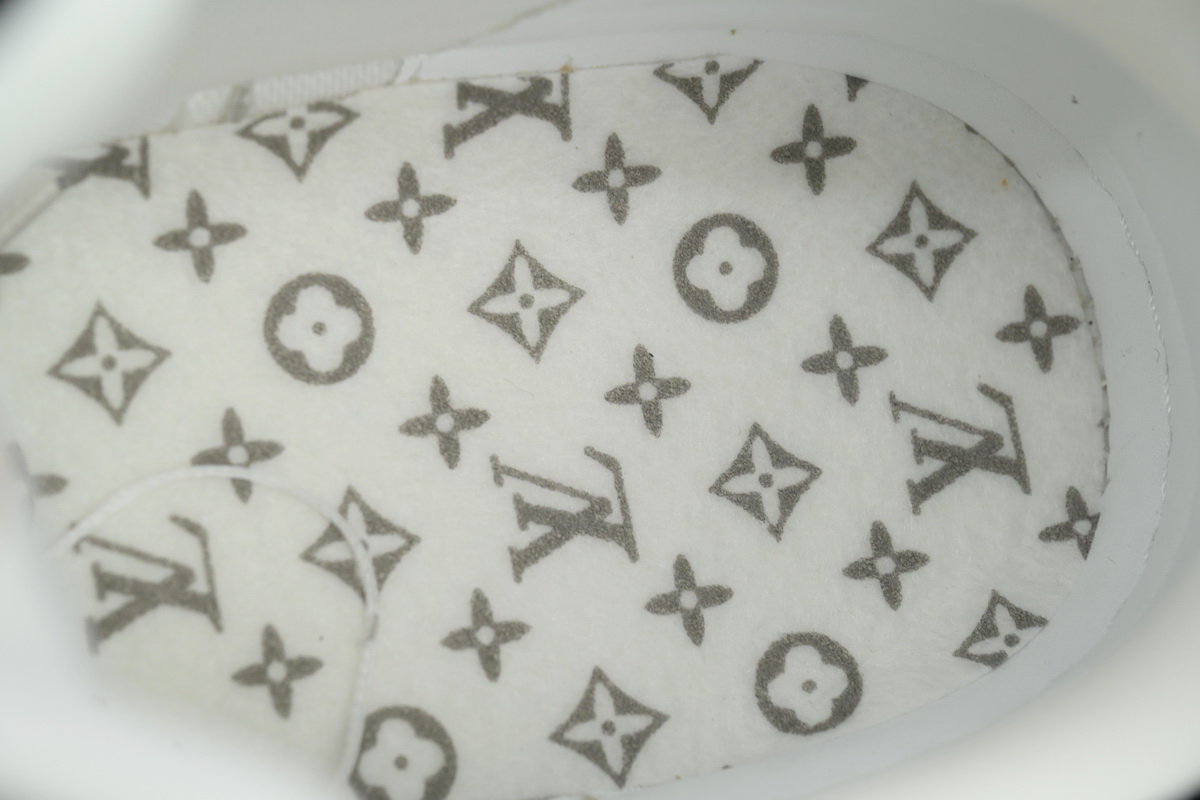 Louis Vuitton Trainer Sneaker New All Black Denim 1AHSZE