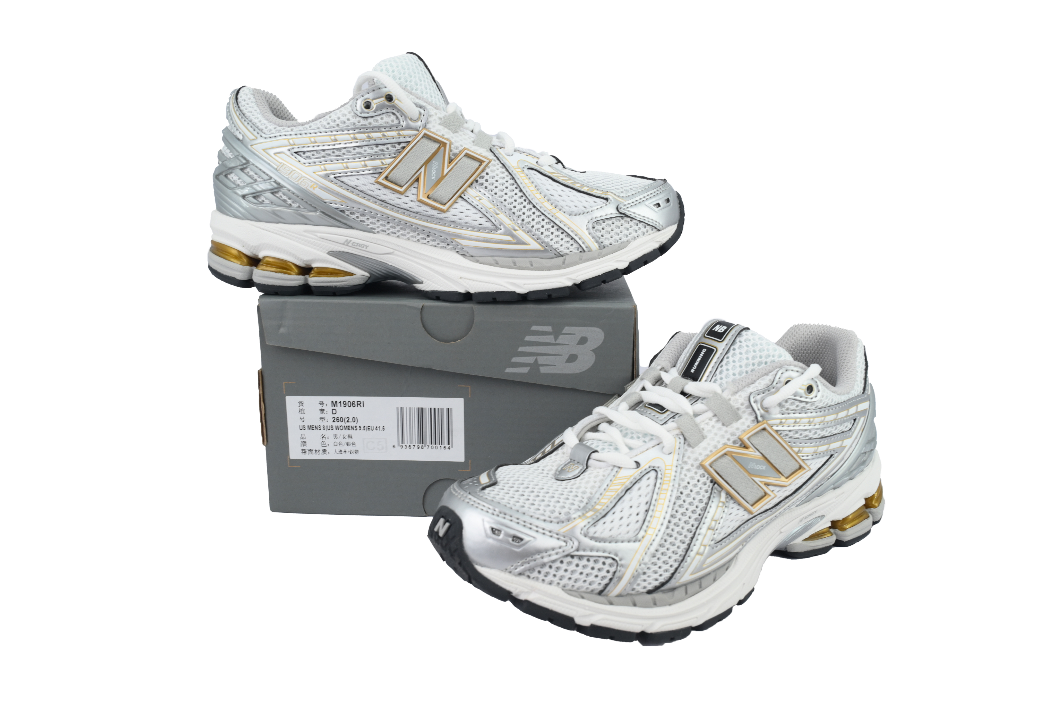 New Balance 1906R White Silver Metallic M1906RI