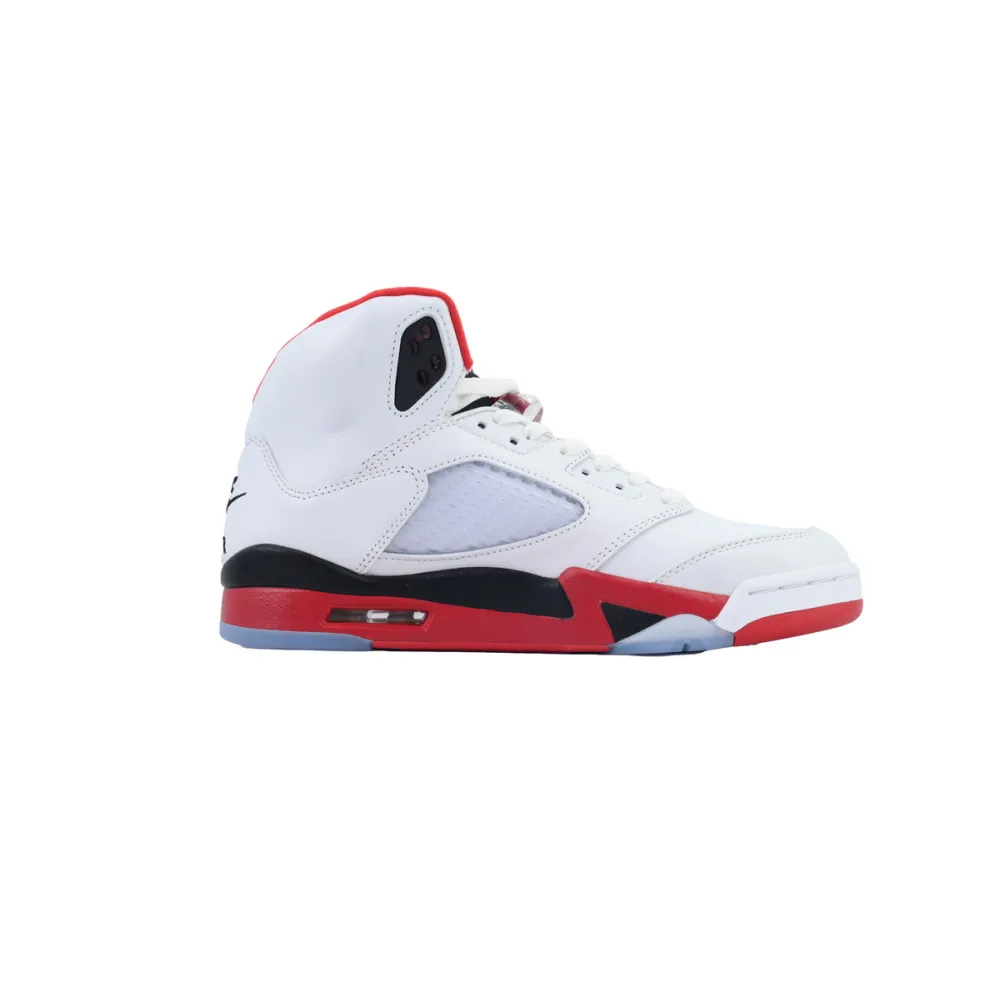 PK God Batch Air Jordan 5 Retro 'Fire Red' 2025 HQ7980-101