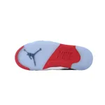 PK God Batch Air Jordan 5 Retro 'Fire Red' 2025 HQ7980-101