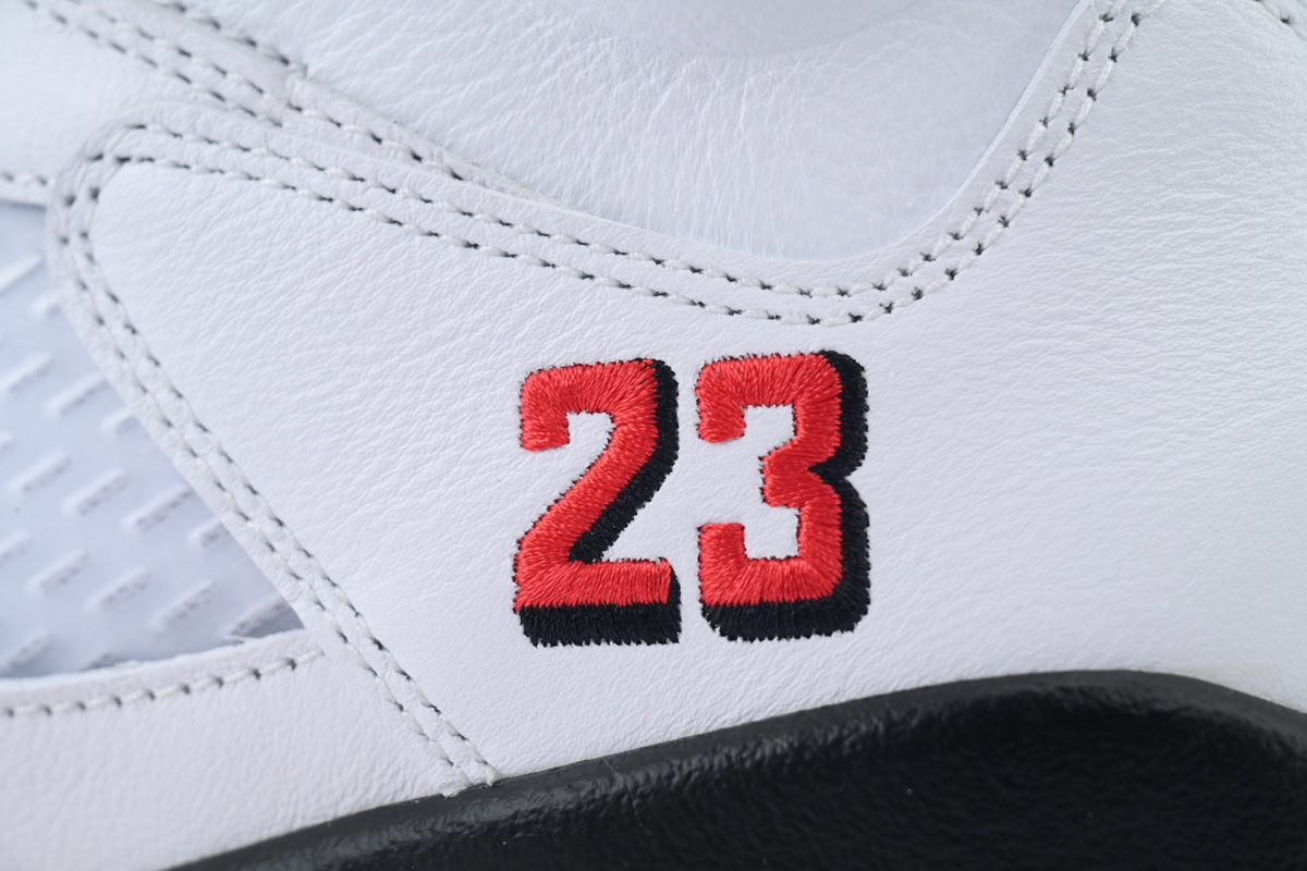 PK God Batch Air Jordan 5 Retro 'Fire Red' 2025 HQ7980-101