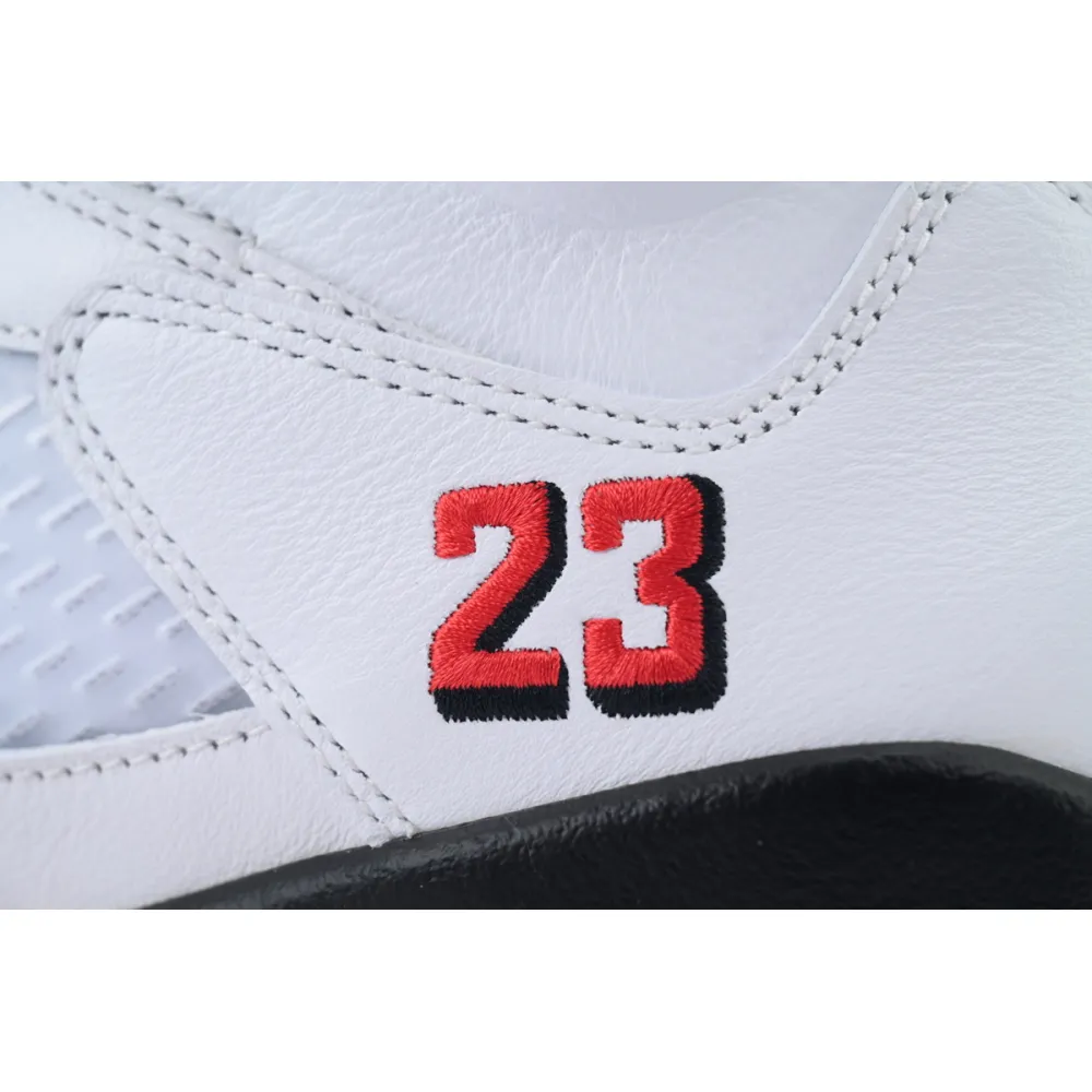 PK God Batch Air Jordan 5 Retro 'Fire Red' 2025 HQ7980-101