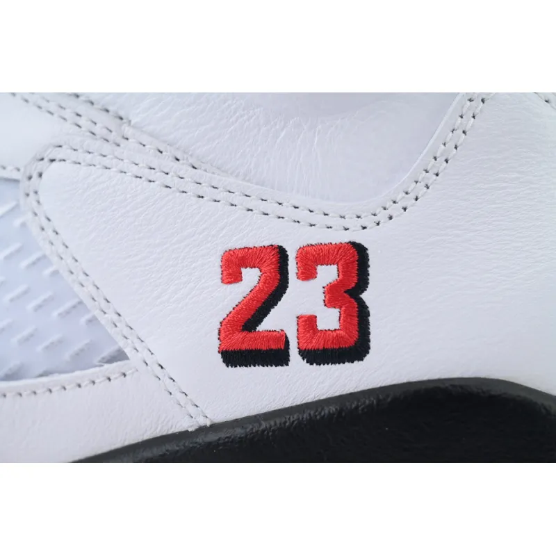 PK God Batch Air Jordan 5 Retro 'Fire Red' 2025 HQ7980-101