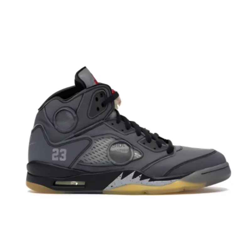 PK God Batch Air Jordan 5 Retro Off-White Black CT8480-001