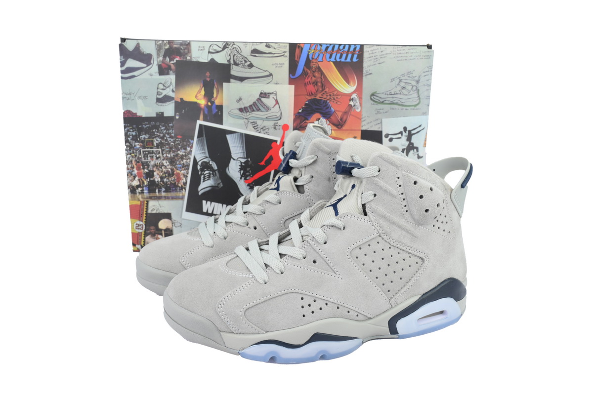 PK God Batch Air Jordan 6 Retro GS Georgetown 384665-012