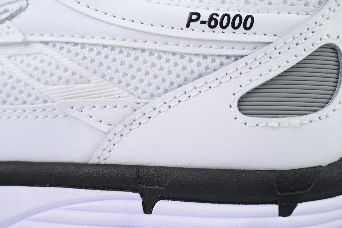 PK God Batch Nike P-6000 'White Metallic Silver Black' CD6404-107