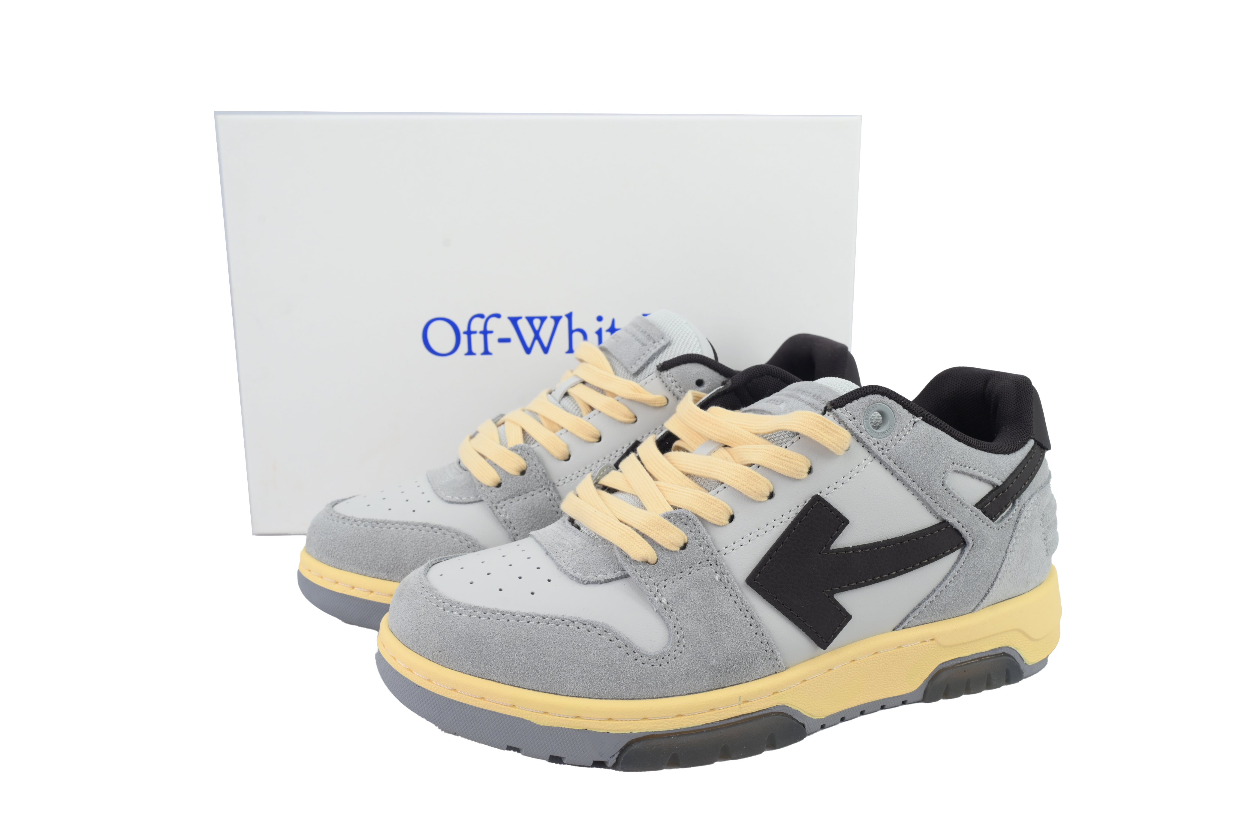 PK God Batch OFF-WHITE Out Of Office OOO Low Light Grey Anthracite OMIA189S 24LEA011 0511