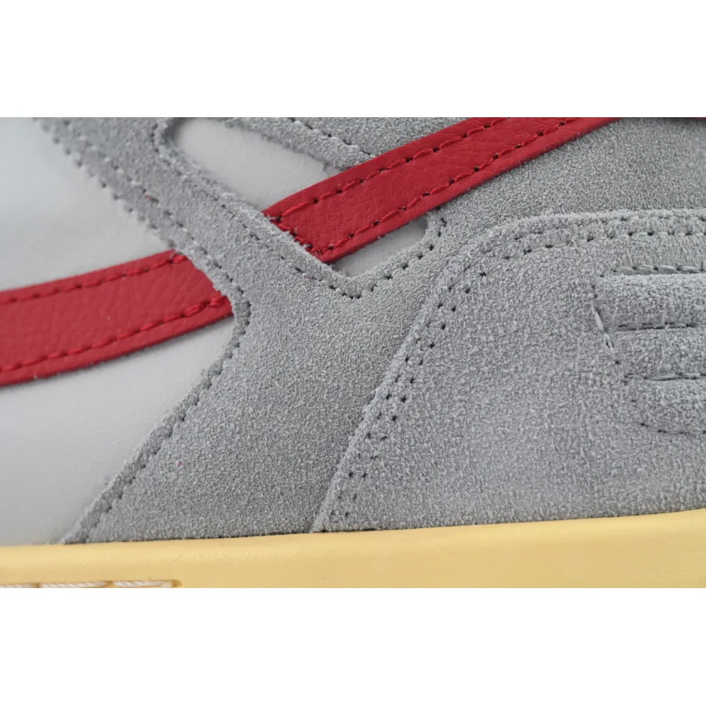 PK God Batch OFF-WHITE Out Of Office OOO Low Light Grey Red OMIA189S 24LEA011 0525