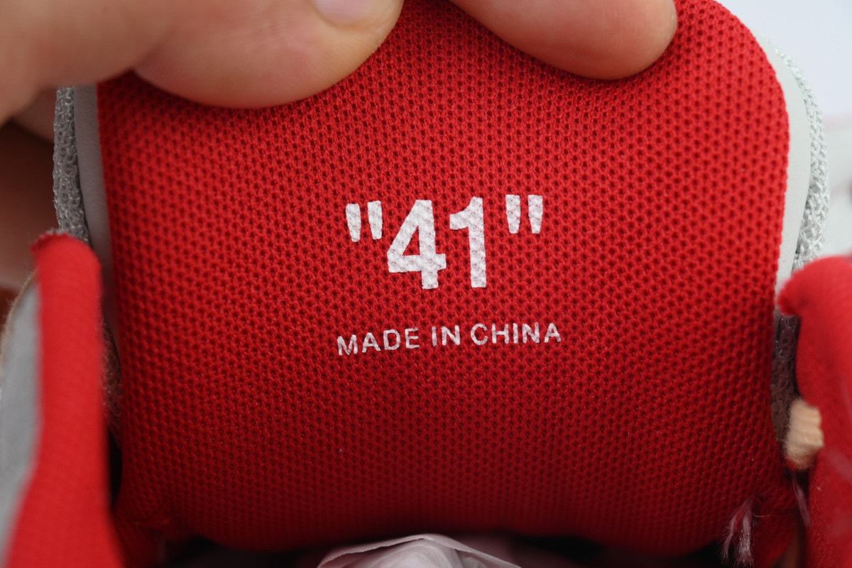 PK God Batch OFF-WHITE Out Of Office OOO Low Light Grey Red OMIA189S 24LEA011 0525