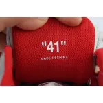 PK God Batch OFF-WHITE Out Of Office OOO Low Light Grey Red OMIA189S 24LEA011 0525