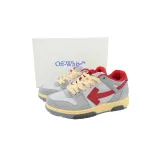 PK God Batch OFF-WHITE Out Of Office OOO Low Light Grey Red OMIA189S 24LEA011 0525