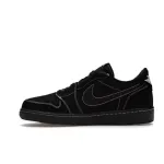 【$59 High Cost Effective】Air Jordan 1 Retro Low OG SP Travis Scott Black Phantom DM7866-001