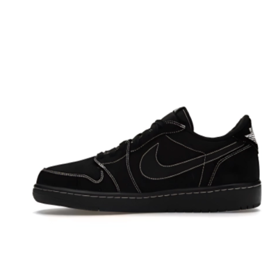 【$59 High Cost Effective】Air Jordan 1 Retro Low OG SP Travis Scott Black Phantom DM7866-001 01