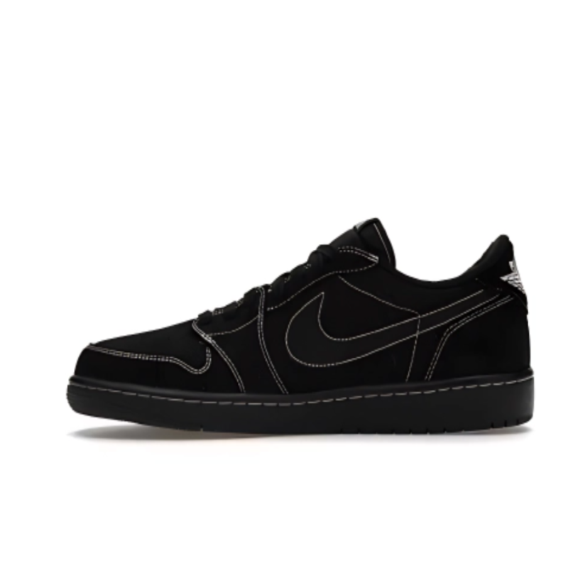 【$59 High Cost Effective】Air Jordan 1 Retro Low OG SP Travis Scott Black Phantom DM7866-001