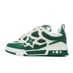 Louis Vuitton Skate Sneaker White Green 1AC520