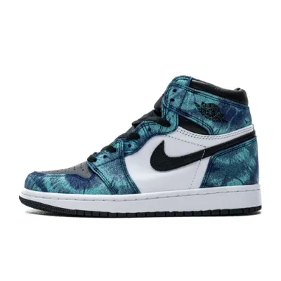 PK God Batch Air Jordan 1 Retro High Tie Dye (W) CD0461-100 01