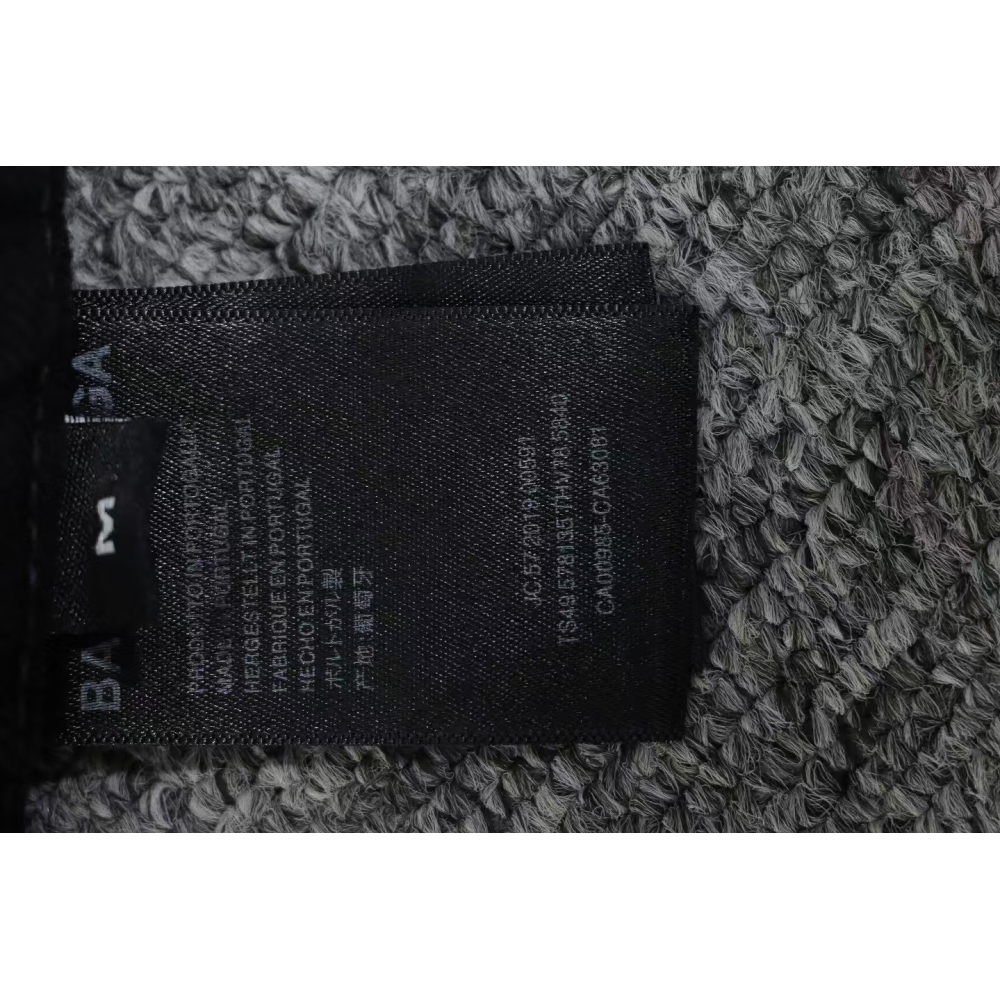 Balenciaga Side Logo Letter Embroidery Single-Breasted Jeans