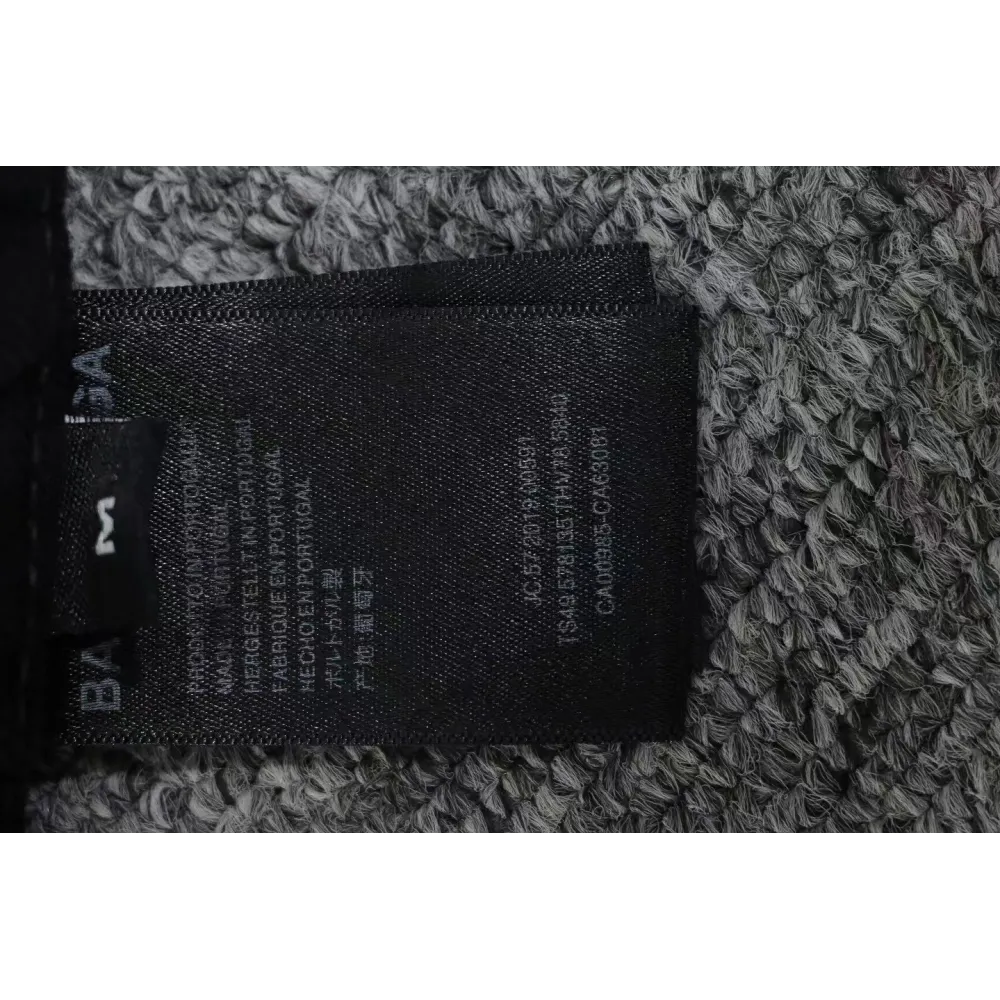 Balenciaga Side Logo Letter Embroidery Single-Breasted Jeans