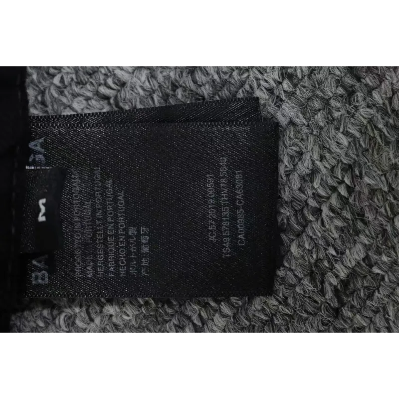 Balenciaga Side Logo Letter Embroidery Single-Breasted Jeans