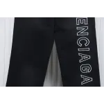 Balenciaga Side Logo Letter Embroidery Single-Breasted Jeans