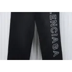 Balenciaga Side Logo Letter Embroidery Single-Breasted Jeans