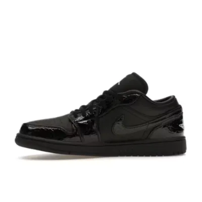 LJR Batch Air Jordan 1 Low SE 'Black Croc' HJ7443-010 01