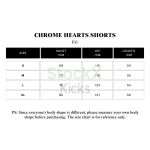 Chrome Hearts Jersey Shorts Black/ Red/ Pink/ Green/ Blue