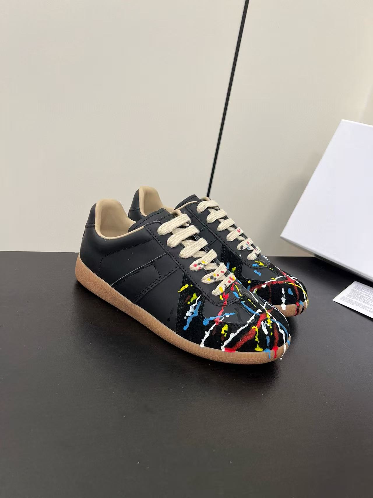 Maison Margiela Painted Replica Sneaker Black