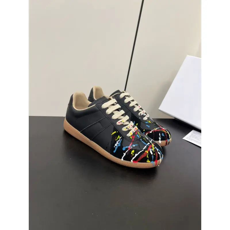 Maison Margiela Painted Replica Sneaker Black