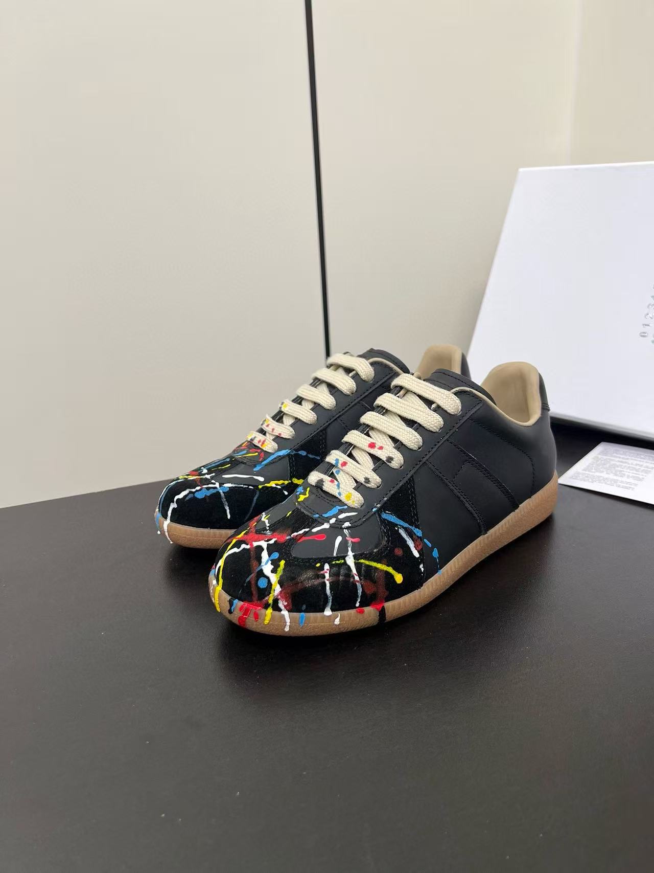 Maison Margiela Painted Replica Sneaker Black