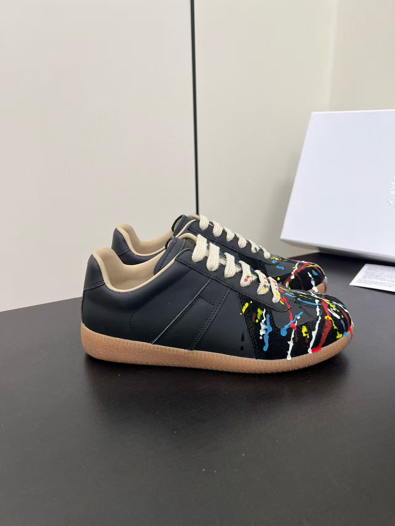 Maison Margiela Painted Replica Sneaker Black