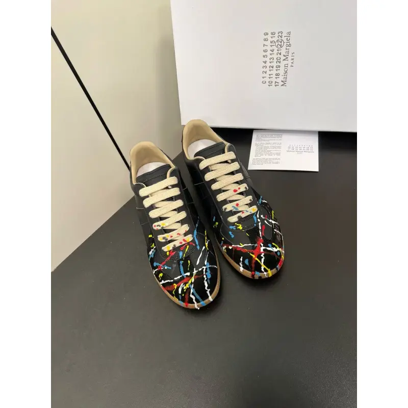 Maison Margiela Painted Replica Sneaker Black
