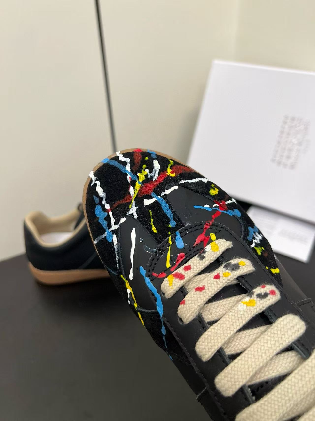 Maison Margiela Painted Replica Sneaker Black