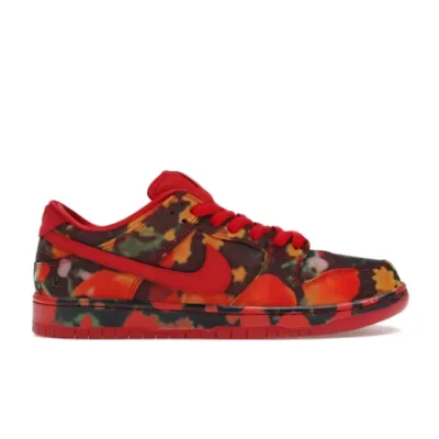 PK God Batch Nike SB Dunk Low Poppy Field ×The Wizard of Oz FZ1291-600 02