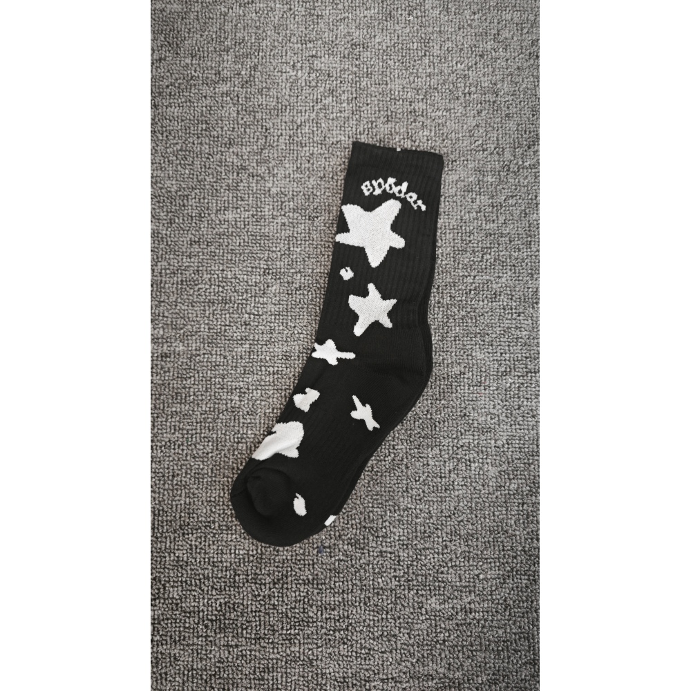 [Add One] Sp5der Socks White/ Black/ Orange/ Pink/ Green EG0719