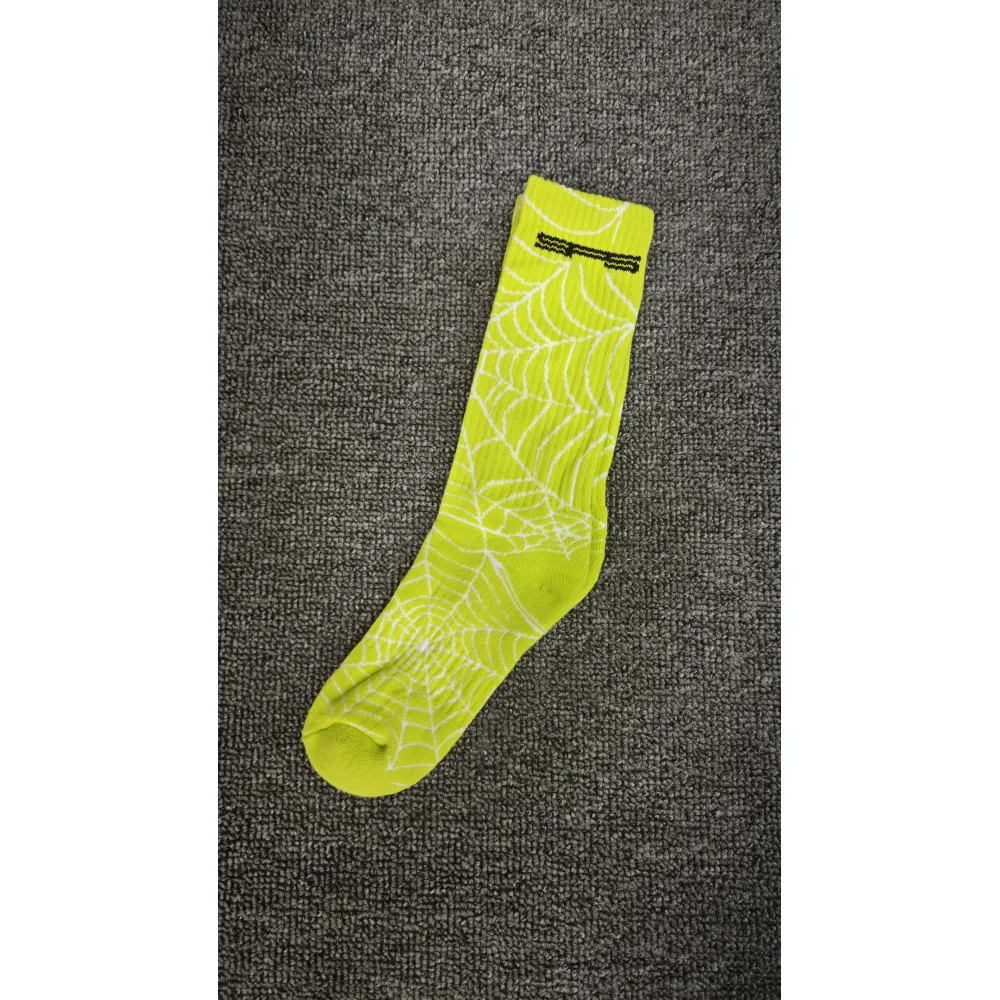 [Add One] Sp5der Socks White/ Black/ Orange/ Pink/ Green EG0719