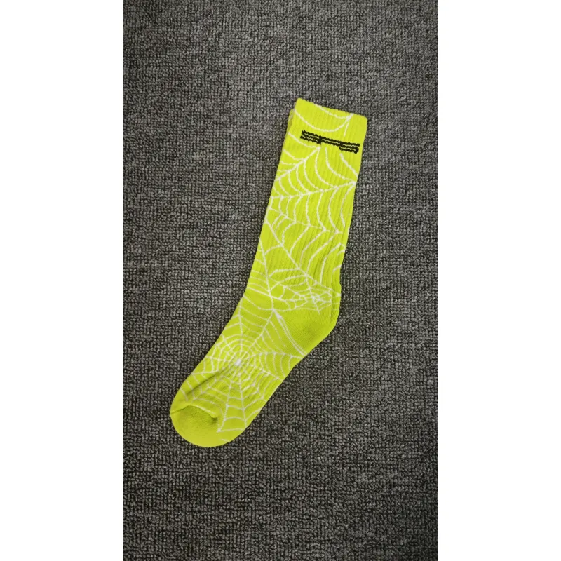 [Add One] Sp5der Socks White/ Black/ Orange/ Pink/ Green EG0719