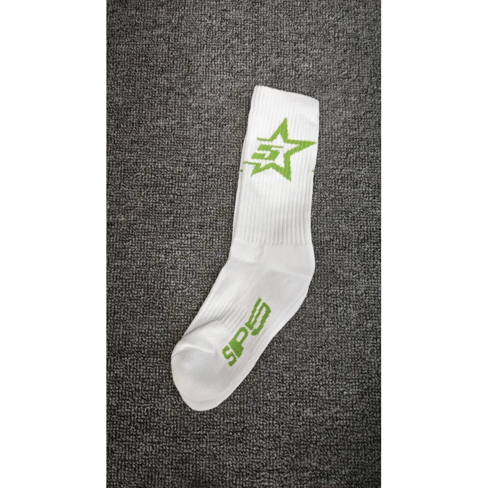 [Add One] Sp5der Socks White/ Black/ Orange/ Pink/ Green EG0719