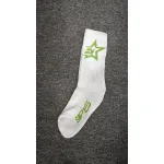 [Add One] Sp5der Socks White/ Black/ Orange/ Pink/ Green EG0719
